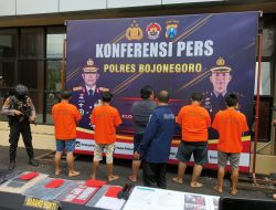5 Oknum Wartawan Melakukan Pemerasan,Di Ringkus Satreskrim Polres Bojonegoro