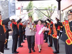 Penyambutan Dan Pelepasan Kapolres Lamongan, Berjalan Dengan Khidmat