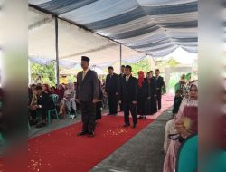 Purna Siswa SMP Negeri 2 Widang 2024  Di Iringi Tarian Gamelan Berjalan Dengan Hikmat