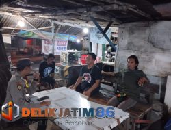 Antisipasi Gangguan Kamtibmas Anggota Polsek Sekaran Giat Patroli Dialogis Pada Malam Hari