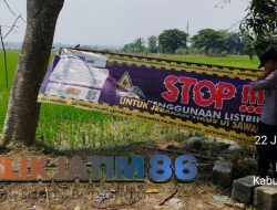 Anggota Polsek Laren Himbauan Kepada Petani Agar Tidak Pasang Jebakan Tikus Mengunakan Aliran Listrik