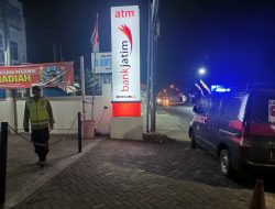 Giat Patroli Rutin Obyek Vital Perbankan di Bank Mandiri
