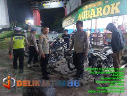 Kapolsek Babat Pimpin Patroli KRYD, Antisipasi Kerawanan Kejahatan Jalanan