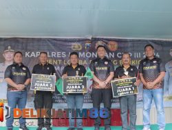 Polsek Laren Sabet Juara 3 Kompetisi Kicau Burung Murai Batu Kapolres Cup lll Dalam Rangka Hut Bhayangkara