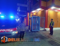 Patroli Blue Light Antisipasi Terjadinya Gangguan Kamtibmas Malam Hari