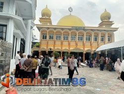 Giat Pam Kedatangan Jama’ah Haji KBHI Arrodho Jalan Jombang Kecamatan Babat