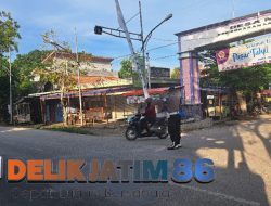 Giat Commander Wish Anggota Polsek Sekaran Atur Kelancaran Lalu Lintas Pagi Hari
