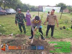 Pelaksanaan Bakti Sosial Penanaman Pohon Dalam Rangka HUT Bhayangkara Ke-78