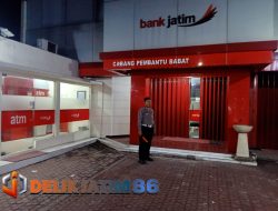 Patroli Malam di Obyek Vital Perbankan Antisipasi Tindak Kriminalitas Malam Hari