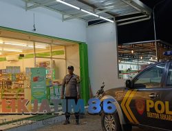 Polsek Sekaran Laksanakan Patroli Dialogis Kawasan Obyek Vital Guna Jaga Kamtibmas