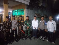 Anggota Polsek Laren Giat Pengamanan Pengajian Dalam Rangka Peringatan HUT RI Ke-79