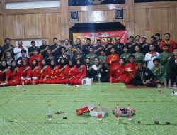Organisasi Perguruan Pencak Silat Satria Sekar Adakan Silaturahim Di Desa Karang