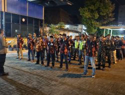 Pengamanan Tahun Baru, Puluhan Personel Gabungan Diterjunkan Jaga 8 Titik Rawan Di Babat
