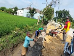 Manfaatkan Dana APBD Pemkab Lamongan, Pemdes Sumberagung Sukses Bangun 2 TPT.