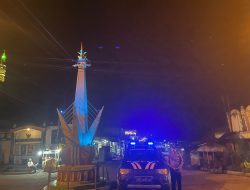 Polsek Laren Laksanakan Patroli Blue Light Antisipasi Hitam-hitam dan Balap Liar