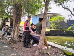 Patroli Dialogis Anggota Polsek Sekaran Ajak Pemuda Dalam Menjaga Kondusifitas Wilayah