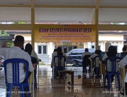 Fakultas Hukum Unisla Gelar Ujian Berbasis Komputer (Computer-Based Test/CBT) Calon Perangkat Desa Sendangharjo Kecamatan Brondong Lamongan.