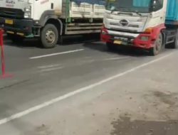 Ratusan Sopir Logistik Blokir Jalur Nasional Lamongan–Gresik, Tuntut Enam Poin Penting ke Pemerintah