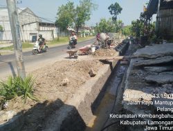 PELANGGARAN K3 DI PROYEK TPT DESA PELANG, LAMONGAN||PEMBORONG DIDUGA ABAIKAN KESELAMATAN PEKERJA