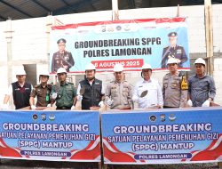Bupati Lamongan Ikuti Groundbreaking SPPG Serentak Se Indonesia
