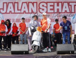 Meriahkan HUT Ke 80 RI Dengan Olahraga Bersama Hingga Cek Kesehatan Gratis