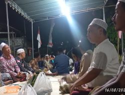 Warga Keyongan, Gelar Barik’an Meriahkan HUT RI ke-80 dan Doakan Para Pahlawan