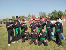 PAC Pagar Nusa Tikung Ikuti Upacara Pengibaran Bendera dalam Rangka HUT RI ke-80