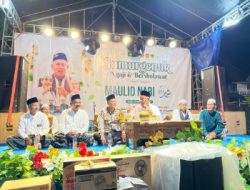 Kapolsek Babat Hadiri Sholawat dan Pengajian Peringatan Maulid Nabi Muhammad SAW di Masjid Nurul Ihsan Sumurgenuk