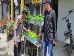 Polsek Sekaran Kawal Program Asta Cita Presiden, Pantau Pemanfaatan Lahan Pekarangan untuk Ketahanan Pangan