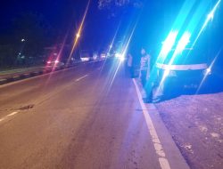 Polsek Babat Gelar Patroli Blue Light Tengah Malam, Cegah Balap Liar dan Konflik Perguruan Silat