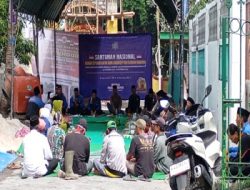 Organisasi Pemuda Shiddiqiyyah Gelar Acara Peletakan Batu Syukur Bedah Rumah Layak Huni Fatchan Mubiina
