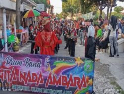 Semarak Maulid Nabi, Masjid Jami Al-Ikhlas Moropelang Gelar Jalan Sehat Bertabur Hadiah