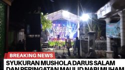 Syukuran Mushola Darus Salam dan Peringatan Maulid Nabi Muhammad SAW: Momentum Kebersamaan