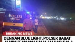 Dengan Blue Light, Polsek Babat Jamin Keamanan Malam dari Balap Liar hingga Konflik