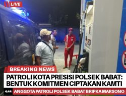 Patroli Kota Presisi Polsek Babat: Bentuk Komitmen Ciptakan Kamtibmas Kondusif