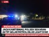 Jaga Kamtibmas, Polsek Sekaran Aktif Gelar Patroli Blue Light di Wilayah Perbatasan