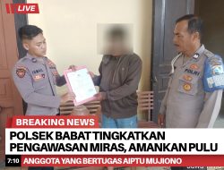Polsek Babat Tingkatkan Pengawasan Miras, Amankan Puluhan Liter Toak