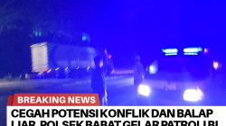 Cegah Potensi Konflik dan Balap Liar, Polsek Babat Gelar Patroli Blue Light Dini Hari
