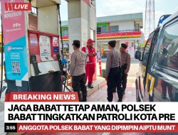 Jaga Babat Tetap Aman, Polsek Babat Tingkatkan Patroli Kota Presisi di Obyek Vital!
