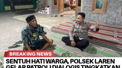 Sentuh Hati Warga, Polsek Laren Gelar Patroli Dialogis Tingkatkan Kesadaran Kamtibmas