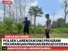 Polsek Laren Dukung Program Pekarangan Pangan Bergizi di Desa Gampangsejati