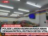 Polsek Laren Hadirkan Rasa Aman dengan Patroli Rutin di Obyek Vital