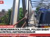 TMA Bengawan Solo Stabil, Polsek Babat Tetap Siaga Patroli Antisipasi Banjir