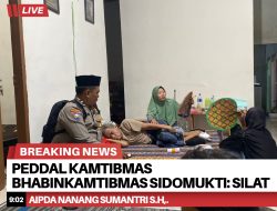 Peddal Kamtibmas Bhabinkamtibmas Sidomukti: Silaturahmi dan Kepedulian untuk Tokoh Agama