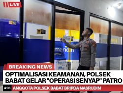 Optimalisasi Keamanan, Polsek Babat Gelar “Operasi Senyap” Patroli Presisi di Obyek Vital