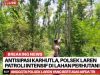 Antisipasi Karhutla, Polsek Laren Patroli Intensif di Lahan Perhutani Desa Gampang Sejati