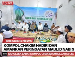 Kompol Chakim Hadiri dan Amankan Peringatan Maulid Nabi serta Haul di Babat