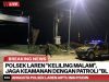 Polsek Laren “Keliling Malam”, Jaga Keamanan dengan Patroli “Blue Light”