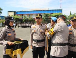 Kapolres Tuban AKBP William Cornelis Tanasale Pimpin upacara pengukuhan Perwira Samapta