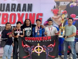 Juara Piala Bupati Kediri Cup 2025 Shorenk Fighter Club  Davin Jadi Bintang Muda Kickboxing  Di Kediri